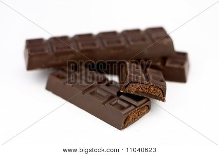 Bar chokolade med fyld