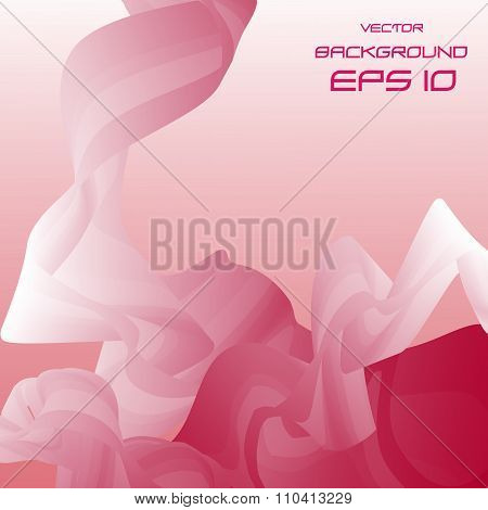 Abstract Pink And Red Background