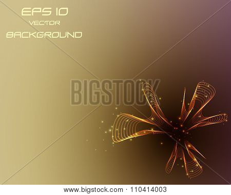 Abstract Orange  Background