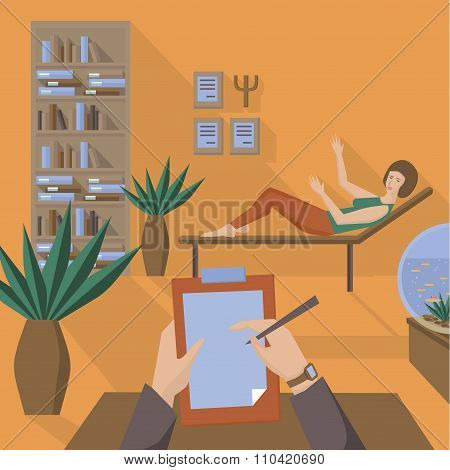 Flat Psychologist Office