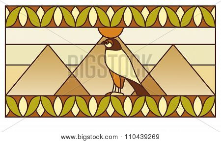Ornament With Egyptian Symbols