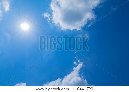 Blue Sky And Clouds