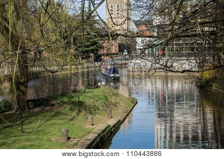 View Of River Wey
