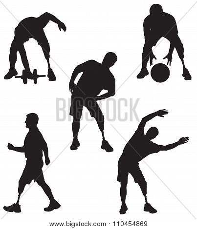Amputee Silhouettes 5