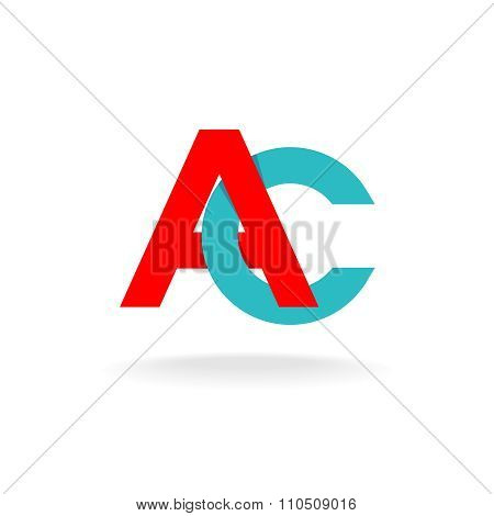A And C Letters Logo