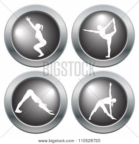Yoga Icon Set 1