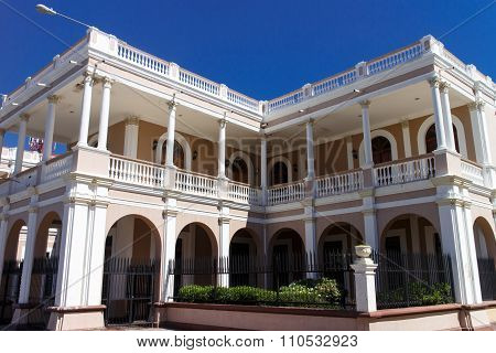 Spanish Colonial Buildings In Granada Nicaragua
