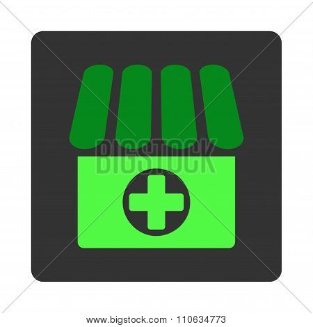 Clinic Flat Button