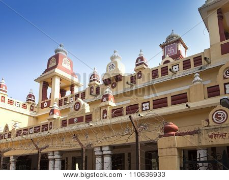 Laxmi Narayan temple New Delhi India in a sunny day