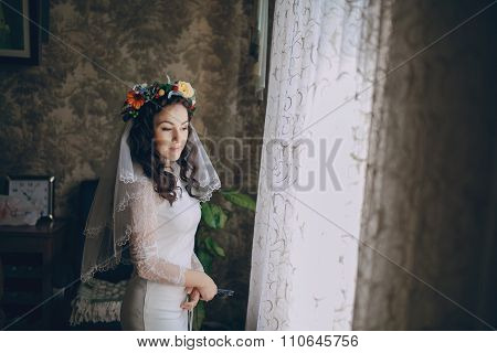 bride with the crown