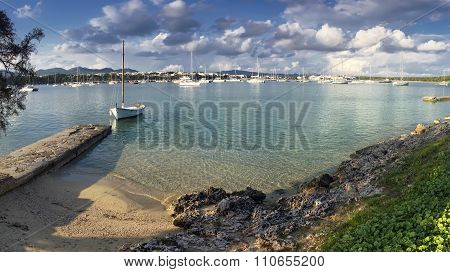 Porto Colom Bay In Majorca