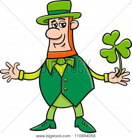 Leprechaun On St Patrick Day