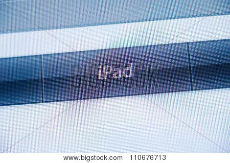 Ipad Button In The Non Flat Design Of Apple Computers Webist
