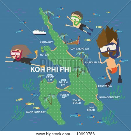 travel to phi phi island Thailand