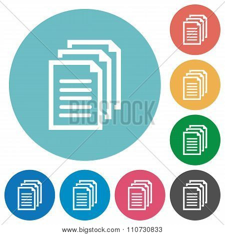 Flat Documents Icons
