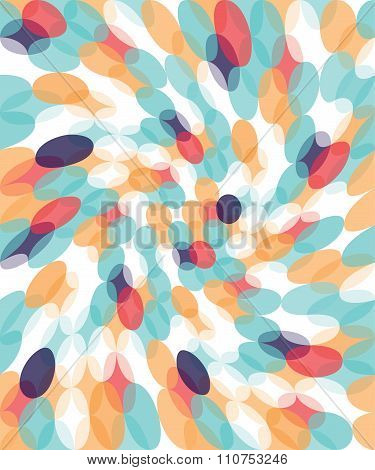 Vector modern seamless colorful geometry pattern trippy color abstract