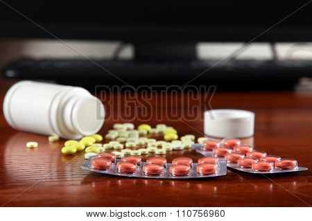 Pills On The Table