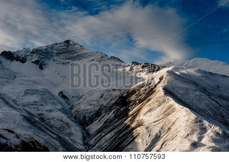 Ancient settlement in the mountains, Xinaliq, Azerbaijan