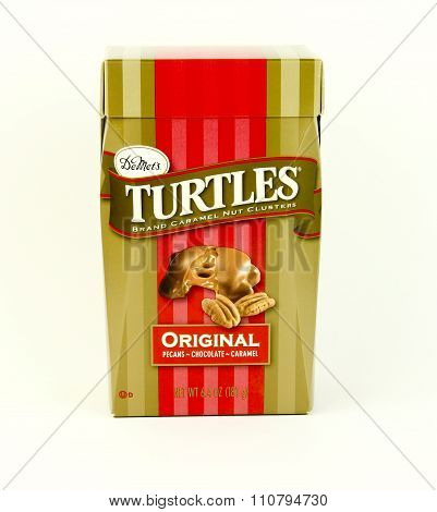 Box Of Demet's Carmel Turtles