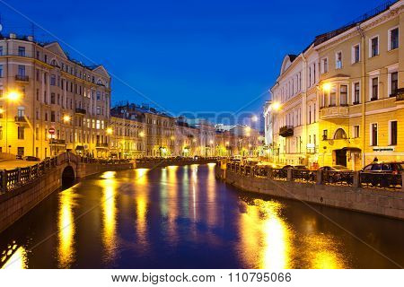 Moyka river, St. Petersburg ,Russia