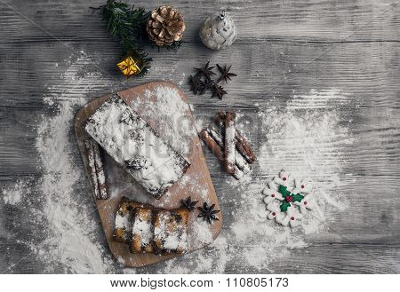 Stollen Food Photo