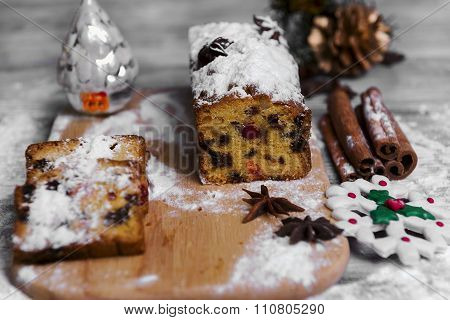 Stollen Food Photo