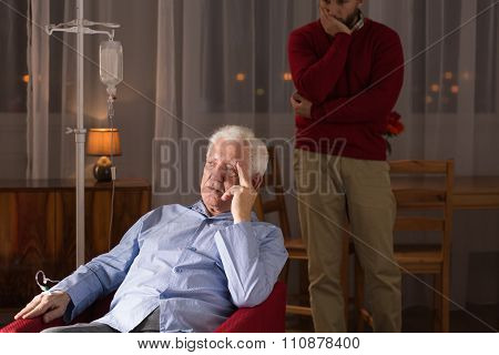 Senior Having Home Medical Care