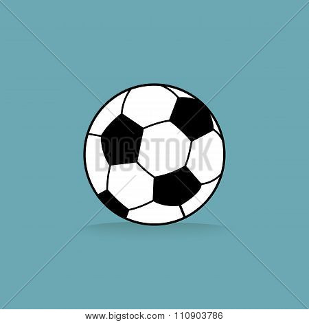 Vector Football Ball, soccer