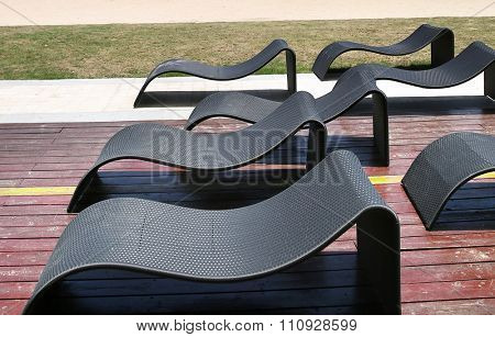 Beach bed 

