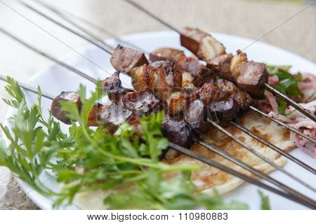Liver Sish Kebab