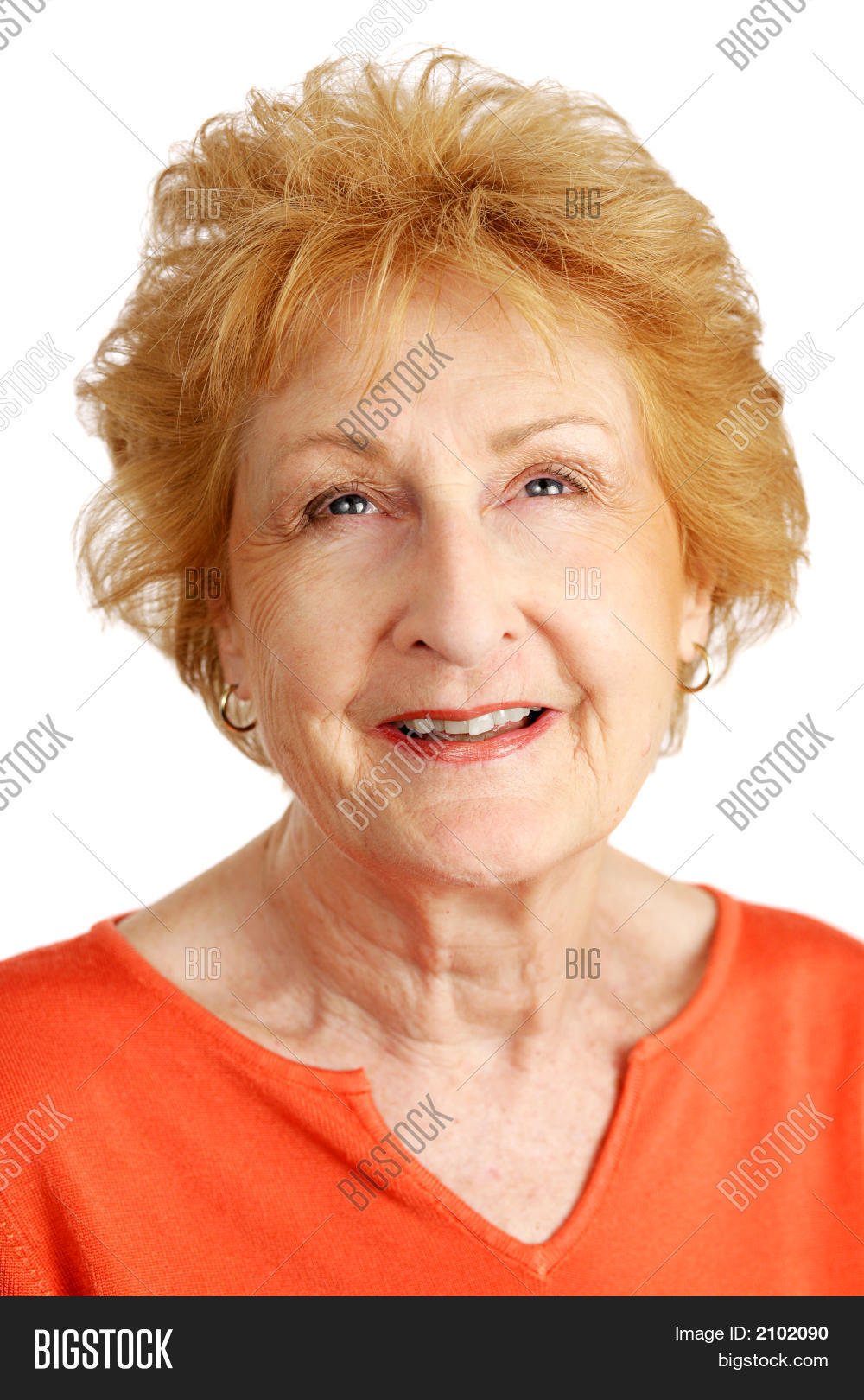 Red Haired Senior Image & Photo (Free Trial) Bigstock