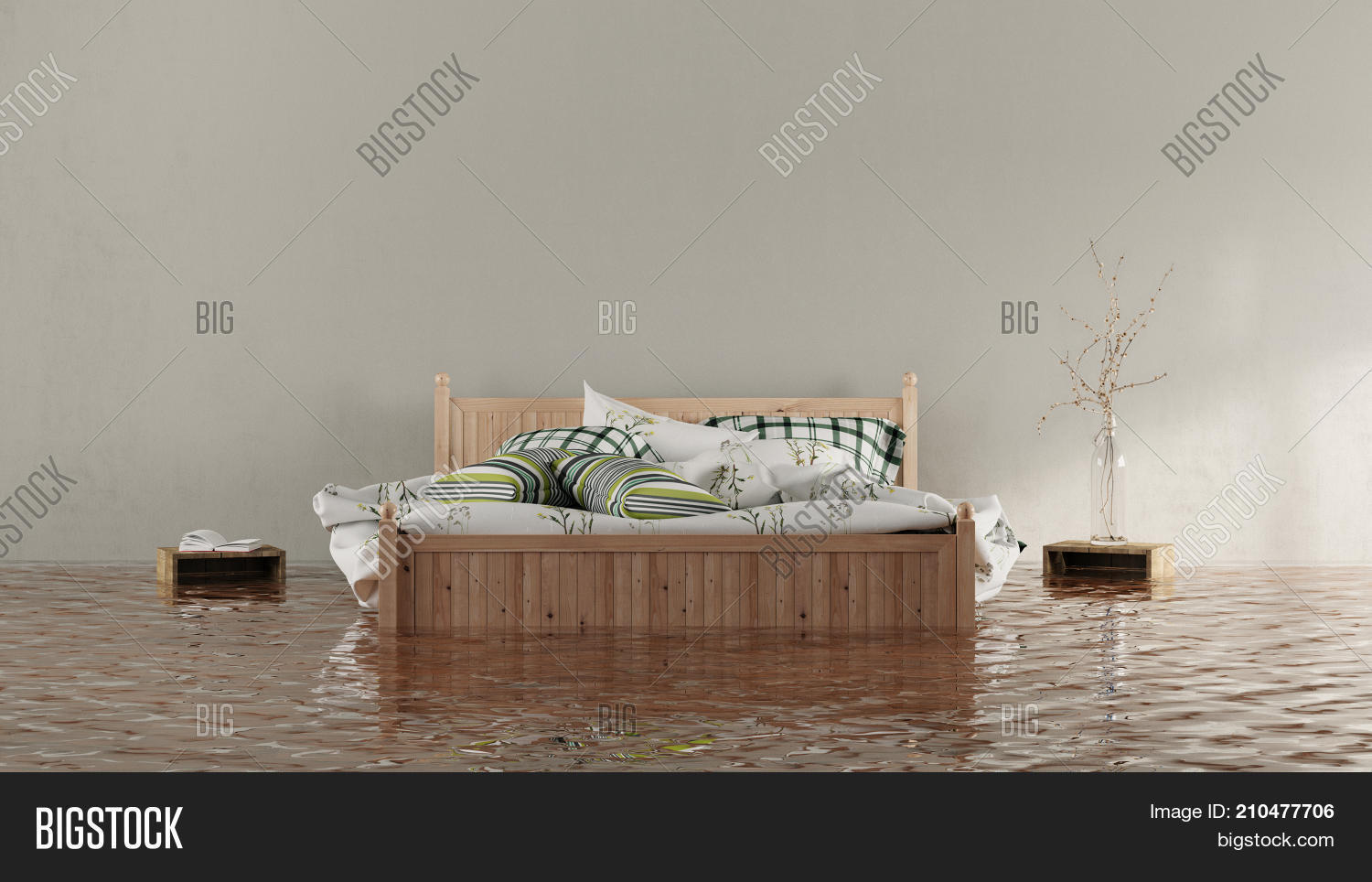 Water Damage Flooding Image & Photo (Free Trial) Bigstock