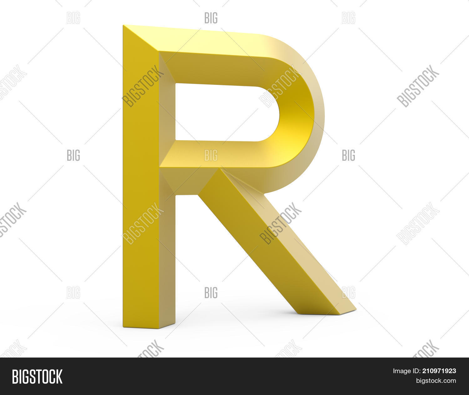 3D Render Golden Image & Photo (Free Trial) | Bigstock