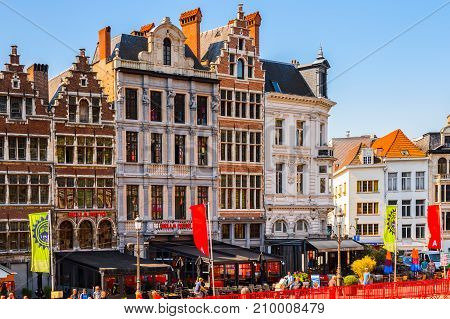 Architecture Of Antewerp, Belgium
