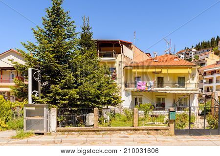 Architecture Of Kastoria, West Macedonia, Greece.