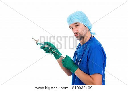 Funny Doctorwith Big Injection