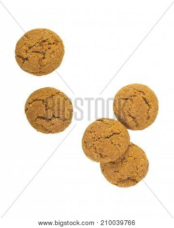 Five Pepernoten Cookies  Topview