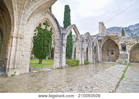 Bellapais Abbey in Northern Cyprus - Bellapais monastery - Cyprus landmarks