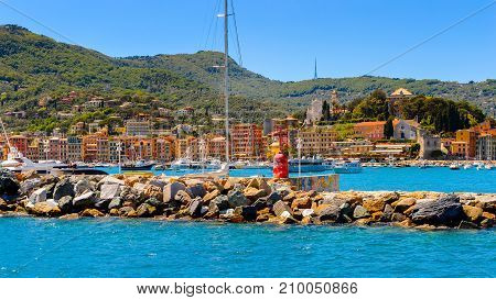 Architecture Of Santa Margherita Ligure, Italy