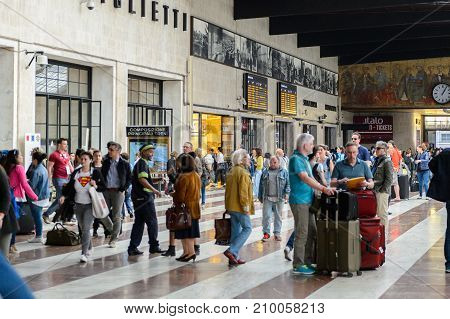 Firenze Santa Maria Novella, A Terminus Railway Station In Florence.