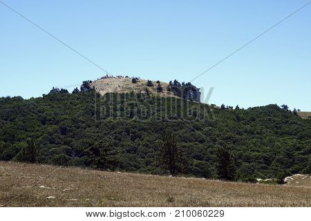 Views Of Mount Ai-petri In The Crimea.