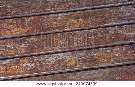 Wooden Plunks As Background