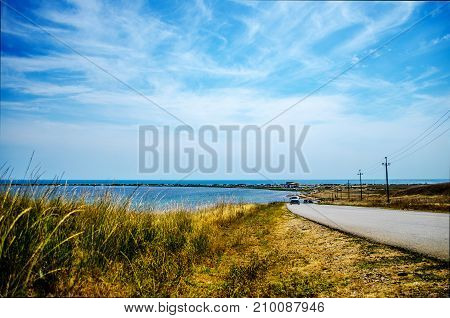 Landscape Of A Sea Spit