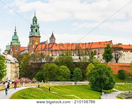 Architecture Of Krakow, Poland