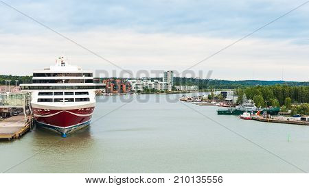 Port Of Turku, Finland