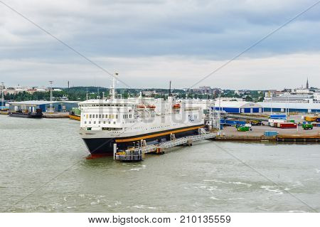 Port Of Turku, Finland