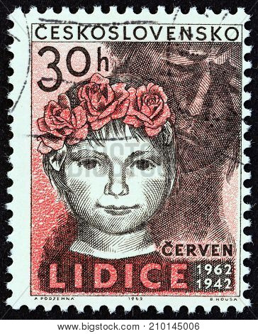 CZECHOSLOVAKIA - CIRCA 1962: A stamp printed in Czechoslovakia from the 
