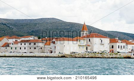 Coast Of The Adriatic Sea In Dalmatia