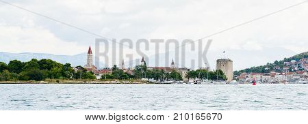 Coast Of The Adriatic Sea In Dalmatia