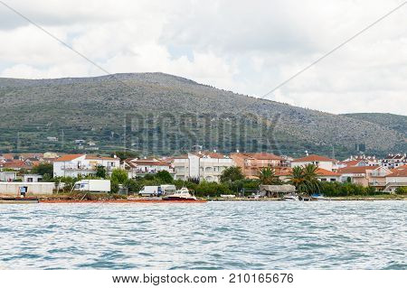 Coast Of The Adriatic Sea In Dalmatia